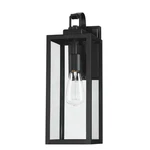 Uixe 2-LIGHT Matte Black Hardwired Outdoor Lantern Sconce Seeded Glass. Fixed Price $40.41.