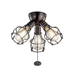 Kichler 380041OBB - Industrial Accessory Led Fan Light Kit Oil Brushed Bronze. Fixed Price $74.99.