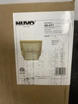 Nuvo Lighting 2 Outdoor Flush Mount Ceiling Fixture - Polished Brass. Fixed Price $31.24.