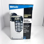 Woods L1707SVAB Vandal Resistant 150W Incandescent Security Light Open Box. Fixed Price $16.00.