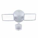 Halo Motion-activated Led Floodlight,squared Twin Fixture,selectable Brightness,. Fixed Price $85.70.