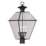 Livex Lighting 2388-04 Westover Black Outdoor Post Top. Fixed Price $833.99.