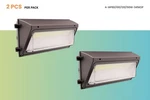 -pack Power And Cct Adjustable Wall Light 80/100/120/150W With Photocell. Fixed Price $159.00.
