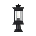 Elegant Lighting Collins Outdoor Post Light, Black - OD316P19BK. Fixed Price $106.00.