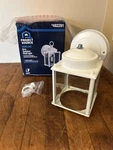 Project Source Morlake 1 Light 8.25 In Matte White Hardwired Outdoor Wall. Fixed Price $39.99.