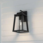 Quoizel Amsted -light 13.13-IN Matte Black Hardwired Outdoor Wall. Fixed Price $65.99.