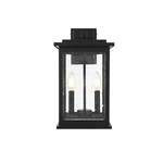Elegant Lighting Ringgold 2 8.5" Outdoor Wall Sconce, Black - OD350W16BK. Fixed Price $168.00.