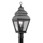 Livex Lighting Exeter Outdoor Post Head Black 2603-04. Fixed Price $593.96.