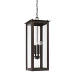 Capital Lighting 934644 Hunt 11"W Outdoor Pendant - Bronze. Fixed Price $578.00.