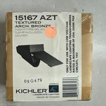 Kichler 15167 Azt 12V Understep Deck Light Textured Architectural Bronze. Fixed Price $19.98.