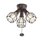 Kichler 380041TZ - Industrial Accessory Led Fan Light Kit Tannery Bronze. Fixed Price $59.99.