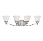 Yates Light Bathroom Vanity In Pewter By Savoy House 8-6837-4-69. Fixed Price $308.00.