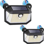 Luhlee 178 Led Magnetic Rv Solar Lights Outdoor, 800LM Ultra-bright Porch. Fixed Price $58.56.