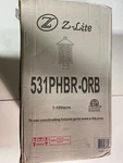 Z-lite 531PHBR-ORB Portland 18.5" Outdoor Lantern Post Light Oil Rubbed Bronze. Fixed Price $200.99.