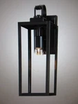 Dawn 1-LIGHT Matte Black Hardwired Outdoor Wall Lantern Sconce With Clear Glass. Fixed Price $25.46.