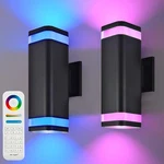 Wowlite Smart Up And Down Lights Outdoor 2 Pack, Rgbcw Exterior Lig... Fast Ship. Fixed Price $224.99.