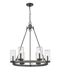 Marlow 6-LIGHT Outdoor Pendant In Ashen Barnboard. Fixed Price $458.00.