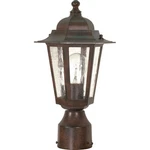 Nuvo Cornerstone Light 14" Post Lantern W/ Clear Seed Glass 60-995. Fixed Price $53.99.