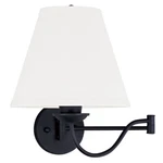 Livex Lighting Ridgedale Swing Arm Wall Lamp Black 6471-04. Fixed Price $225.96.