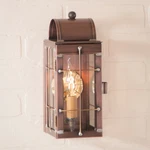 Outdoor Cape Cod Wall Lantern Light In Antique Copper Weathered Brass. Fixed Price $265.60.