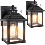 Cyhkee Solar Wall Lights Outdoor Large Size Porch Sconce Motion .... Fixed Price $78.64.