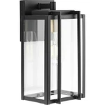 Avec Marimac Modern Craftsman Black Outdoor Wall Lantern W/ Gold Acccent! - New!. Fixed Price $46.16.