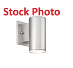 Home Decorators Collection Morrilton Brushed Nickel Outdoor Led Wall Lantern. Fixed Price $39.99.