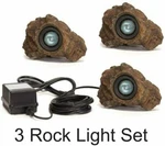 Anjon Manufacturing 3LEDRK Rock Light Set With Transformer 3-PACK. Fixed Price $224.06.