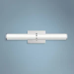 Hinkley Simi 22 3/4" Wide Brushed Nickel Modern Led Bath Light. Fixed Price $379.00.