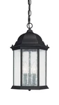 Capital Lighting 9836 Black Main Street 3-LIGHT Outdoor Mini Pendant. Fixed Price $168.00.