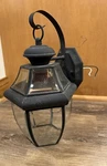 Exterior Wall Sconce Quoizel Light Fixture Beveled Glass Black Lantern 14 9. Fixed Price $33.87.
