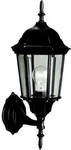 Madison 22.75" 1 Light Outdoor Wall With Clear Beveled Glass In Black. Fixed Price $134.99.