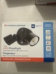 Lithonia Lighting 150-WATT Eq Led Dark Bronze 2-HEAD Dusk-to-dawn Flood. Fixed Price $49.50.