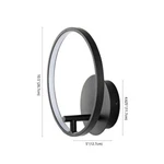 Safavieh Jolyn Led 10.5" Wall Sconce, Reduced Price 2172736385 SCN4075A. Fixed Price $48.00.