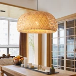 Vintage Bamboo Wicker Rattan Lantern Pendant Light Fixture Hanging Ceiling Lamp. Fixed Price $43.36.