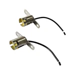 2PCS Car Light Bulb Socket, BA15S Led Holder, 1156 Lamp Adapter Silver. Fixed Price $7.66.