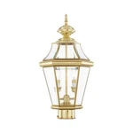 Livex Lighting 2264 Georgetown 21"H Outdoor Single Head - Brass. Fixed Price $289.96.