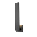 Z-lite Edge 2 Light Outdoor Wall Sconce, Black 576M-BK-LED. Fixed Price $308.00.