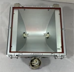 Vintage Nos Steber Quartzliter Flood Light Outdoor Fixture #7524. Fixed Price $69.00.