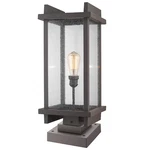 Z-lite Luttrel Outdoor Wall Sconce, Silver 566B-SL-LED. Fixed Price $204.98.