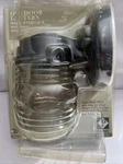Prime 2 New Outdoor Lantern Model T50110-5 Wall Mount Jelly Jar Fixture. Fixed Price $39.99.