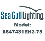 Sea Gull Lighting 8647431EN3-75 One Wall Lantern Painted Brushed Nickel. Fixed Price $49.95.