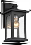 Micsiu Black Outdoor Wall Lantern Light 1 Pack Normal, Textured. Fixed Price $65.86.