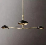 Mid Century Italian Stilnovo Chandelier Brass Sputnik Ceiling Light Lamp Fixture. Fixed Price $315.21.
