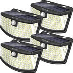 Aootek New Solar Motion Sensor Lights 120 Leds With REFLECTOR,270 Wide. Fixed Price $26.54.