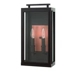 Hinkley 2914OZ 17" 2-LIGHT Outdoor Wall Sconce Oil Rubbed Bronze. Fixed Price $449.00.