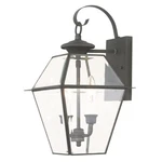 Livex Westover Light Outdoor Wall Lantern, Charcoal/beveled 2281-61. Fixed Price $289.96.