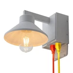 Cattleya Outdoor Wall Sconce With Outlet Gfci Matte White Waterproof Anti-r.... Fixed Price $78.88.