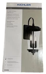 Kichler Holmden 2-LIGHT 21" Textured Black Outdoor Wall. Fixed Price $89.99.