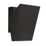 Black Led Outdoor Wall Sconce From The Alumilux Tilt Collection. Fixed Price $198.00.